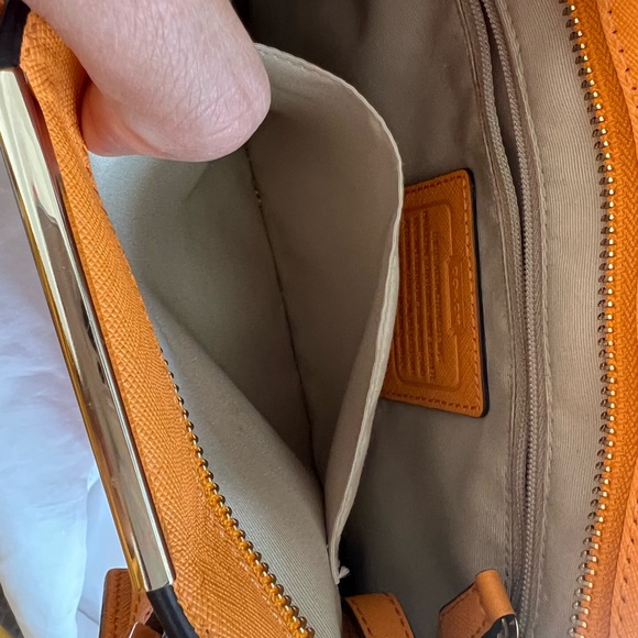 Coach Madison Saffiano Mini Tote - Picture 11 of 12